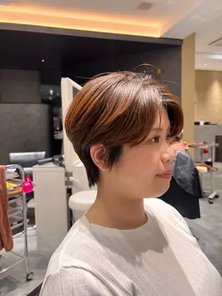 ショート BEAUTRIUM  銀座店所属・カット無料🎶 たるみことりのヘアスタイル
