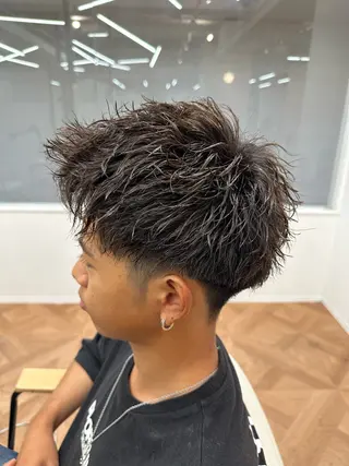 パーマ メンズ 【メンズ特化美容師】 山﨑　凌のヘアスタイル