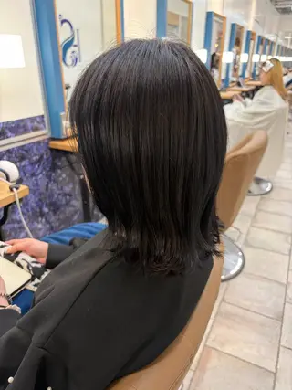 セミロング ヘアアレンジ カラー/アイリスト 麻優のヘアスタイル