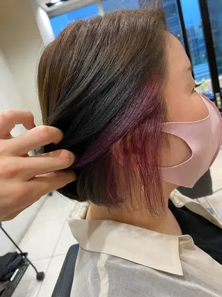 ショート カラー adept北千住店所属・✨髪質改善＆ボブ✨ 近藤 凌のヘアスタイル