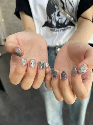 ネイル GRANDE大須 Cecil💜のネイルデザイン