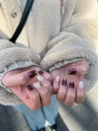 ネイル 韓国🩶Y2Kネイル 💫くれはのネイルデザイン