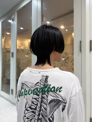 ショート レイヤーカット /ゆうのヘアスタイル