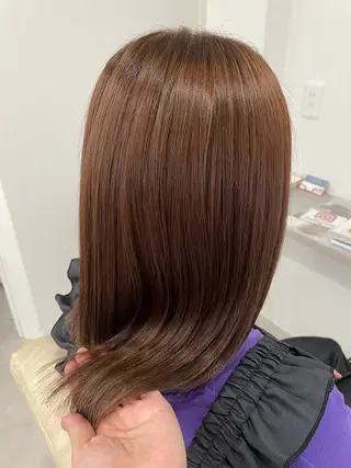 セミロング 平松 ともみのヘアスタイル