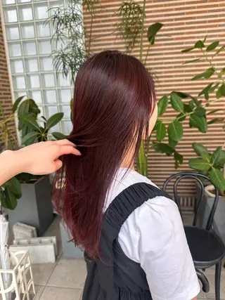 ロング ヘアアレンジ nao/福岡美容室 パーマ/ボブパーマのヘアスタイル