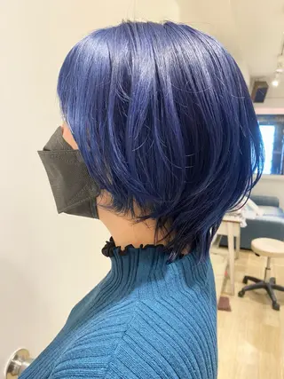 ショート カラー kawabe maikoのヘアスタイル