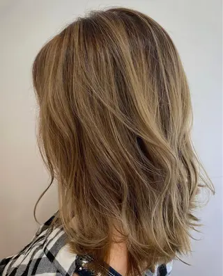 ミディアム カラー 🎀髪質改善🎀 Olive南森町のヘアスタイル