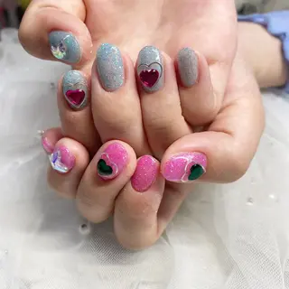 ネイル I P'ink nail salon所属・I pinknail 韓国風·持ち込み専門のネイルデザイン