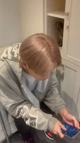 メンズ ブリーチ得意です♡ Reinaのヘアスタイル