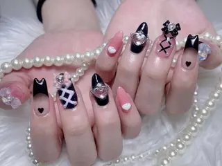 メンズ ネイル Bloom kabukiのネイルデザイン