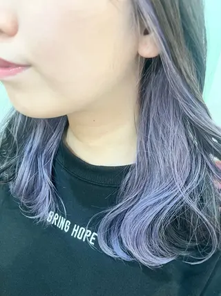 ミディアム カラー 🩷当日予約も大歓迎 🩷のヘアスタイル