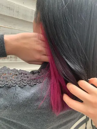 ミディアム カラー ヘアアレンジ 指名支持率NO.1 スタイリストのヘアスタイル