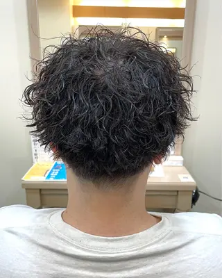 ショート パーマ メンズ メンズパーマ🌀/ 中村郁未のヘアスタイル