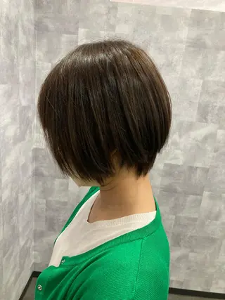 ショート レイヤーカット ✨藤原のヘアスタイル