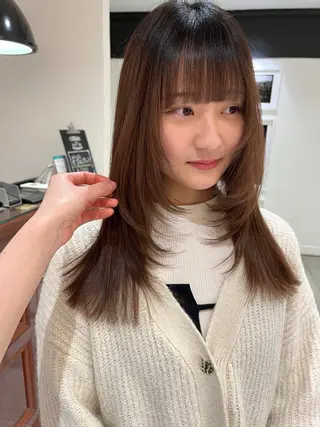 ミディアム BEHIVE PARCO2所属・門田 楓香のヘアスタイル