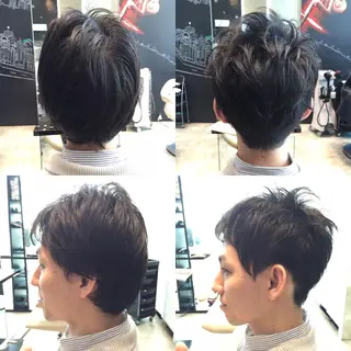 ショート メンズ Re:ta KANZOのヘアスタイル