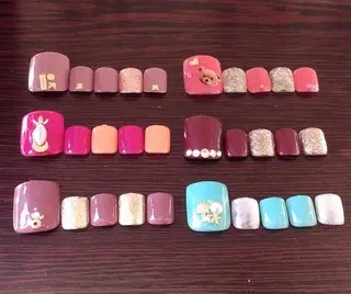 ネイル hair&nail NO-MU所属・hair&nail NO-MUのネイルデザイン