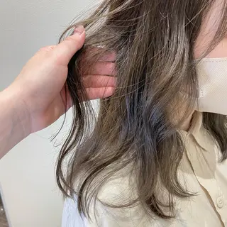 ミディアム カラー 🚀MOEKA ᵕ̈ ハイトーン💫のヘアスタイル