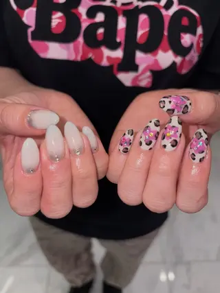 ネイル ハイトーン/レイヤー nail 百咲💌のヘアスタイル