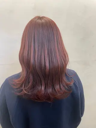 ミディアム カラー 高山🐬髪質改善 池袋で縮毛矯正のヘアスタイル