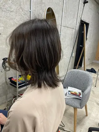 ミディアム 浅草 nia SUGIURAのヘアスタイル
