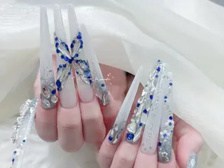 ネイル MoMoA Nail ネイル長さ出し専門店のネイルデザイン