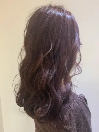 セミロング カラー ヘアアレンジ 店長/ 加藤 流菜のヘアスタイル