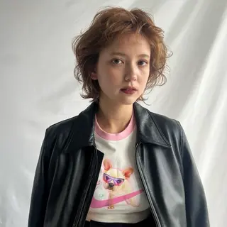 ミディアム mi yuのヘアスタイル