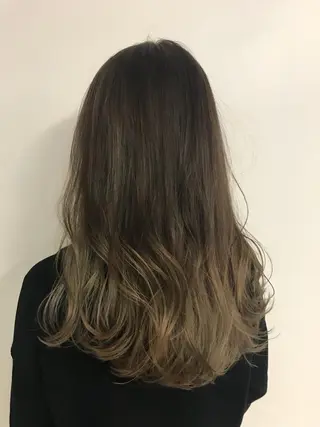 セミロング カラー ボブ/大人ヘア k-two濱田のヘアスタイル