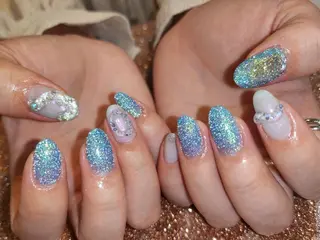 ネイル 💜bora .のネイルデザイン