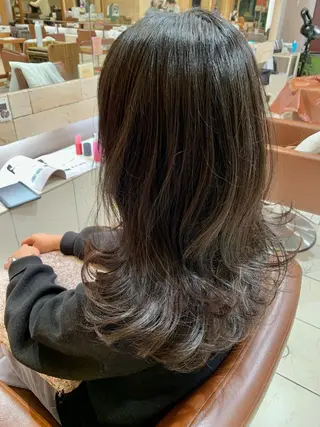 ミディアム 川崎レイヤーカット /江口真正のヘアスタイル