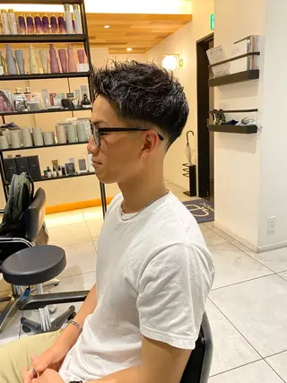 ショート メンズ SPADIC 大阪店所属・梅田美容室 SPADICユヅキ♠のヘアスタイル