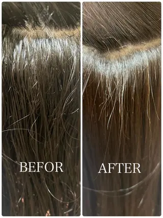 ロング 村中 逸紀のヘアスタイル