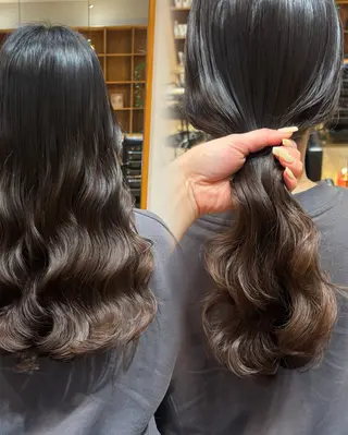 パーマ 韓国風パーマ/ オリーブ🇰🇷あゆのヘアスタイル