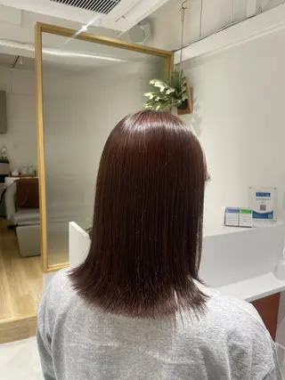 セミロング BRIGHT所属・🤍恵比寿/透明感/ 小顔カット🤍アズサのヘアスタイル