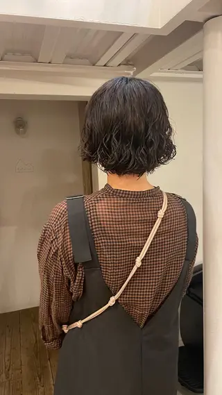ショート パーマ 原宿/ケパーマ 🧺ユウマのヘアスタイル