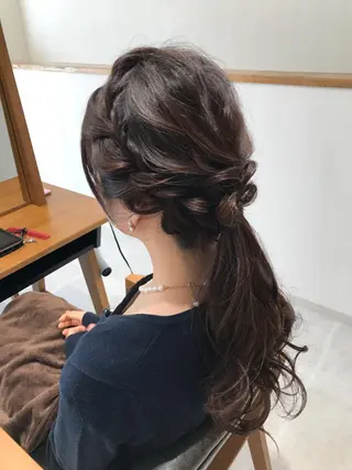 ロング 高橋 昭雄のヘアスタイル