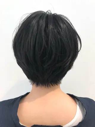 ショート パーマ LiLi吉祥寺所属・【まとまるショート ボブカット】今井隆太のヘアスタイル