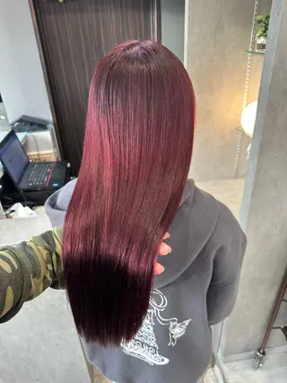 セミロング カラー AYAKASA 暖色カラー/レイヤーのヘアスタイル