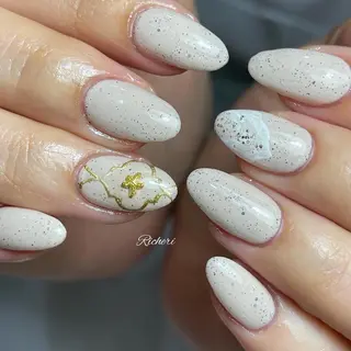 ミディアム ネイル richeri beautyのネイルデザイン