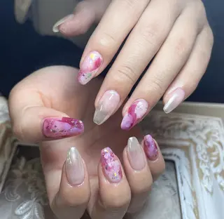 ネイル AB マツエクネイルサロンのネイルデザイン