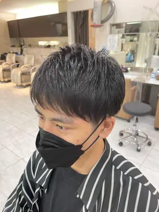 ショート ❄️メンズカット 落合諒❄️のヘアスタイル