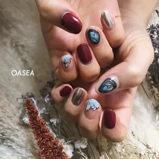 ネイル 🌞💜 KAORI 🌴のネイルデザイン