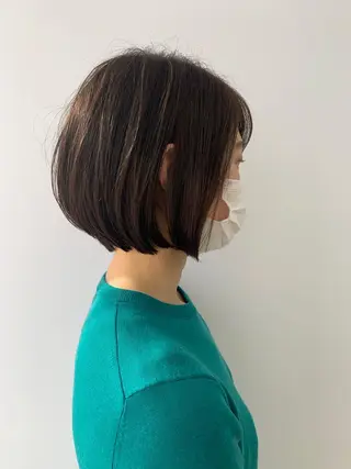 ショート ハッシュカット/四条 烏丸/寺本弘樹のヘアスタイル