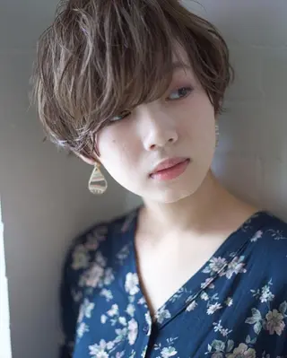 ショート 🌈デザインヘア職人 Kaede🌈のヘアスタイル