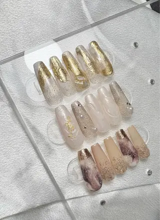 ネイル 山科駅徒歩3分🩷 店長 ゆちのネイルデザイン