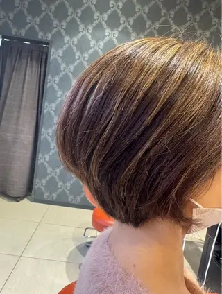 カラー 阿部 脩平のヘアスタイル