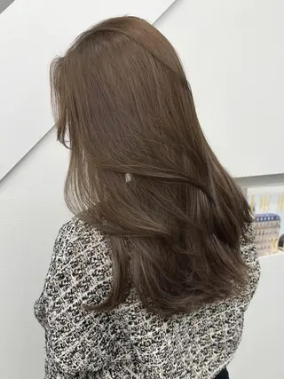 カラー ロング 🖤KOKOHA /透明感カラー🖤のヘアスタイル
