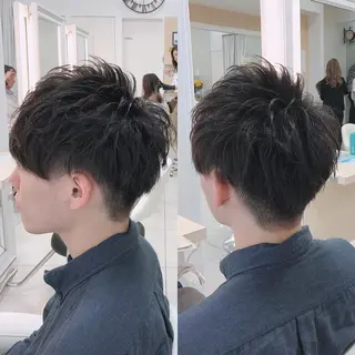 メンズ メンズパーマ特化 👑店長👑間宮👑のヘアスタイル