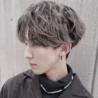 カラー メンズ メンズ縮毛矯正 ♠️店長下平隼人のヘアスタイル